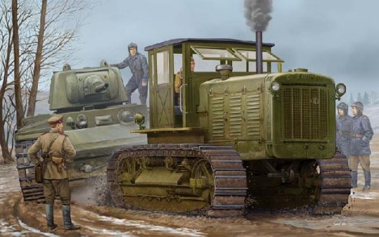 Picture of Trumpeter models 5539 1:35 Russian ChTZ S65 Tractor w/Cab