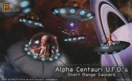 Picture of 1/32 Alpha Centauri UFO Short Range Saucers (2)