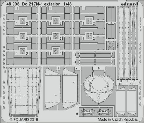 Picture of 1/48 Aircraft- Do217N1 Exterior for ICM (D)