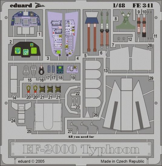 Picture of 1/48 Aircraft- EF2000 Typhoon Single Seater for ITA (Painted) (D)