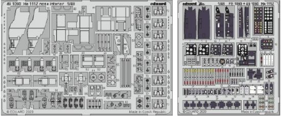 Picture of 1/48 Aircraft- He111Z Nose Interior for ICM (Painted)