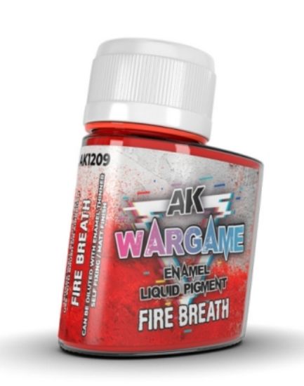 Picture of Wargame Liquid Pigment: Fire Breath Enamel 35ml Bottle