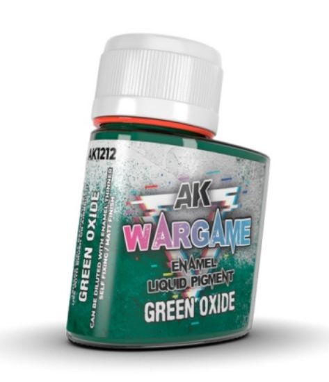 Picture of Wargame Liquid Pigment: Green Oxide Enamel 35ml Bottle
