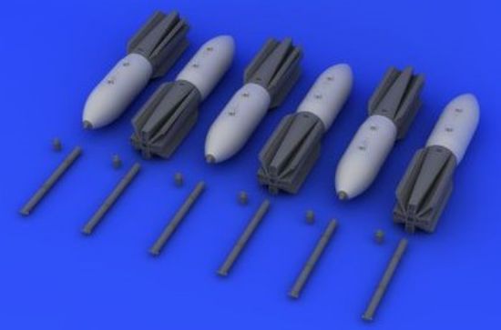 Picture of 1/72 Aircraft- M117 Bombs w/Airbrake (Decals & Resin)