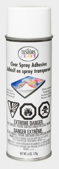 Picture of 6oz. Spray Clear Adhesive (Not to be sold in California)