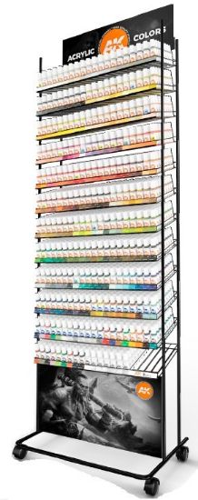 Picture of Acrylic Large Range Paint Deal w/FREE Rack (6 each 236 colors: 11001 thru 11236)