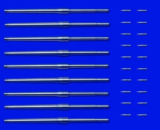 Picture of Tamiya 1/350 Metal 46cm Gun Barrels/Projectiles TAM12643