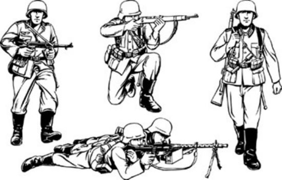 Picture of Tamiya 35293 -1/35 German Infantry Set - French Campaign