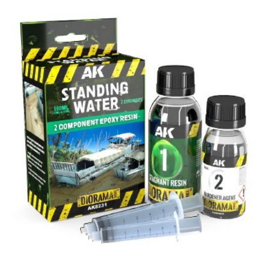 Picture of Diorama Series: Standing Water Effect 2-Component Epoxy Resin 180ml