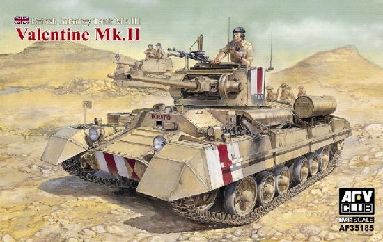 Picture of Valentine Mk.II British Infantry- 1:35 -AFV Club
