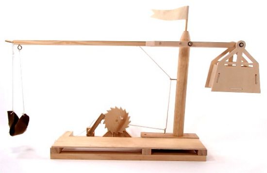 Picture of Leonardo DaVinci Trebuchet Wooden Kit