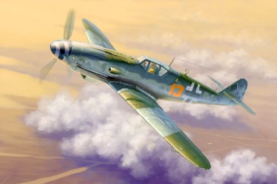Picture of Trumpeter 1/32 Messerschmitt Bf109K-4 German Fighter 2299