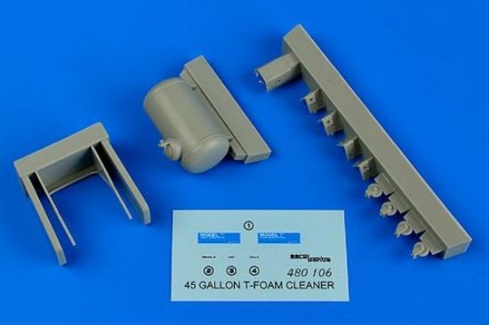 Picture of 1/48 45 Gallon Model T-Foam Cleaner w/Photo-Etch, Decals, Hose & Wire (D)