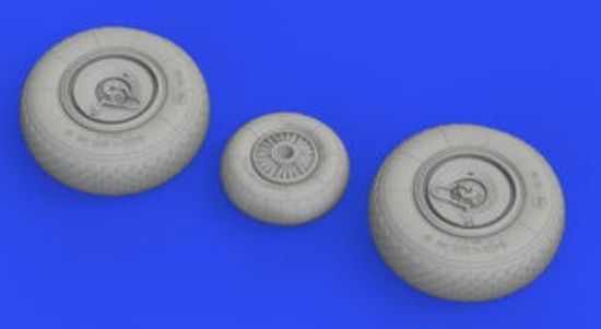 Picture of 1/48 Aircraft- Ar234B Wheels for HSG & Hobby 2000 (Mask & Resin)
