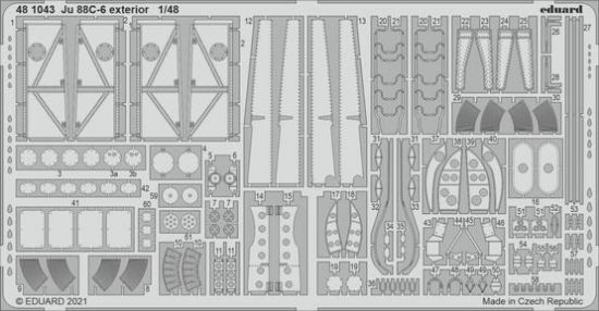 Picture of 1/48 Aircraft- Ju88C6 Exterior for ICM