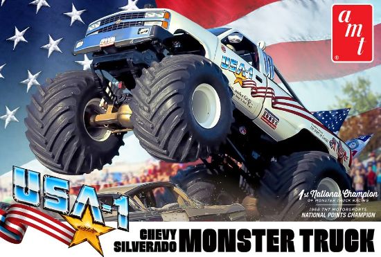 Picture of 1/25 USA-1 Chevy Silverado Monster Truck