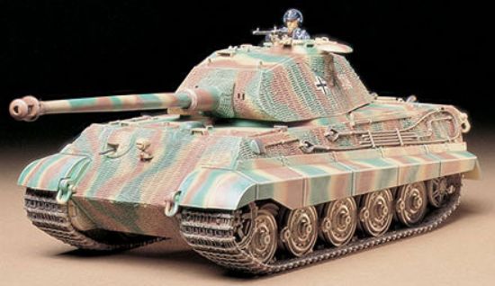 Picture of Tamiya America 1:35 King Tiger Porsche Turret Plastic Model Kit
