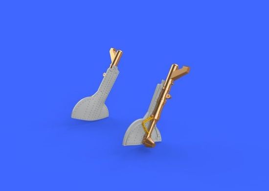 Picture of 1/72 Aircraft- Spitfire Mk IX Legs for EDU (Bronze & Resin)