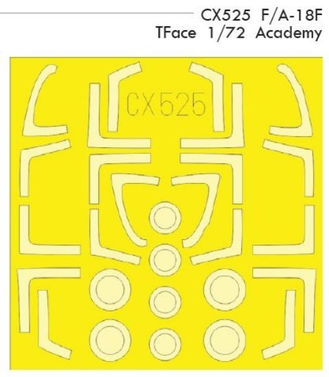 Picture of 1/72 Mask Aircraft- F/A18F TFace for ACY (D)