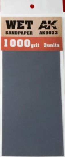 Picture of Wet Sandpaper Sheets 1000 Grit (3)