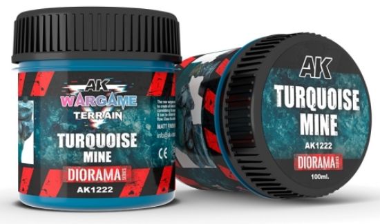 Picture of Wargame Terrain Diorama Series: Turquoise Mine Texture Acrylic 100ml Bottle