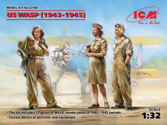 Picture of 1/32 US WASP Figures 1943-1945 (3) (New Tool) (MAY)