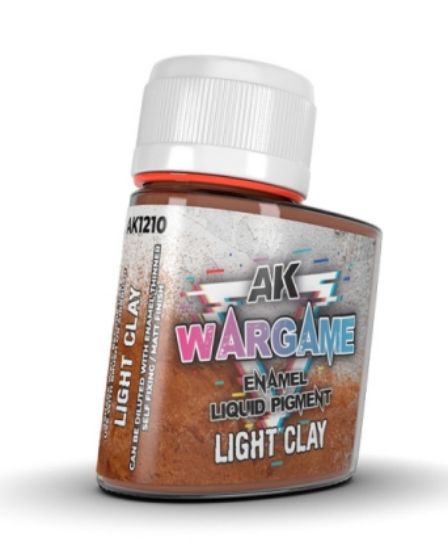 Picture of Wargame Liquid Pigment: Light Clay Enamel 35ml Bottle