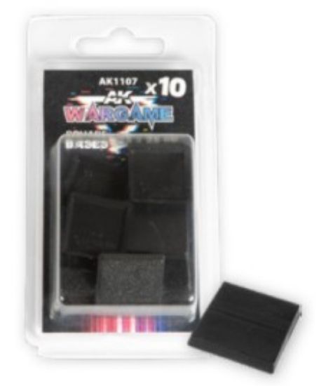 Picture of Wargame Series: Square Base 25x25mm (10)