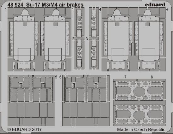 Picture of 1/48 Aircraft- Su17 M3/4 Air Brakes for KTY (D)