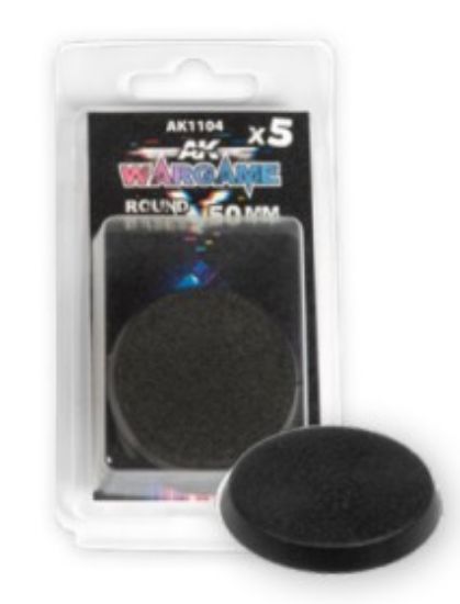 Picture of Wargame Series: Round Base 50mm (5)