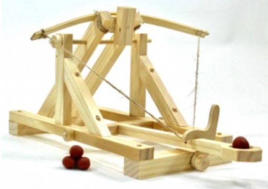 Picture of Ancient Roman Catapult Wooden Kit