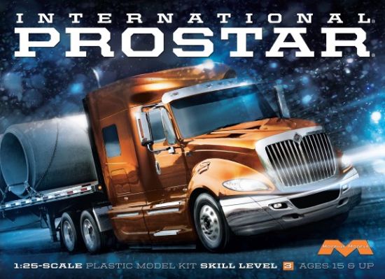 Picture of International ProStar -- Plastic Model Truck Kit -- 1/25 Scale -- #1301