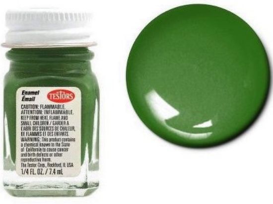 Picture of 1/4oz. Bottle Finishing Enamel Gloss Bright Lime (6/Bx)