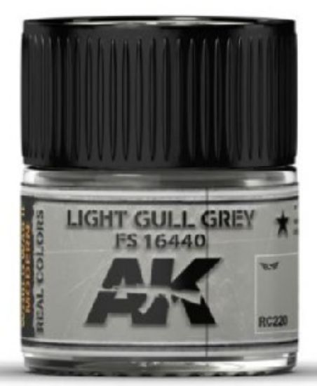 Picture of Real Colors: Light Gull Grey FS16440 Acrylic Lacquer Paint 10ml Bottle
