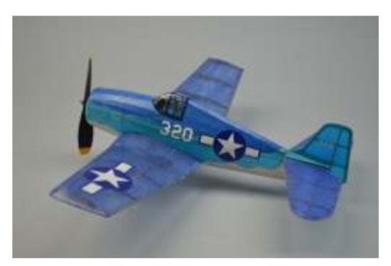 Picture of Dumas F6F Hellcat 18 Wingspan Walnut Kit 237