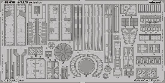 Picture of Eduard 1/48 Scale A-7A/B Corsair II Exterior