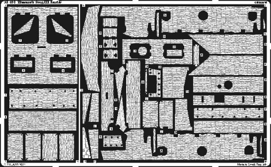 Picture of Eduard Models Armor- Zimmerit StuG III Ausf G -- Plastic Model