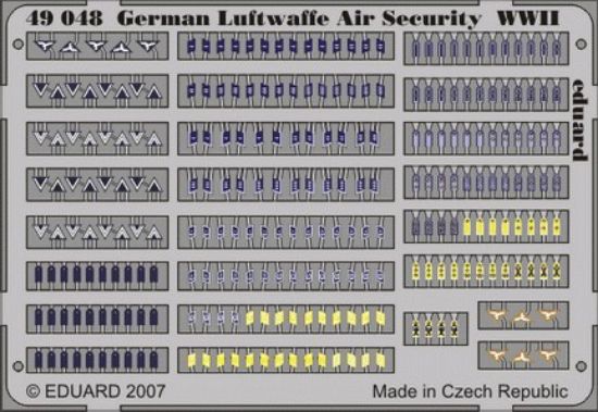 Picture of Eduard Photoetch 1:48 - German Luftwaffe Air Security WWII - EDP49048