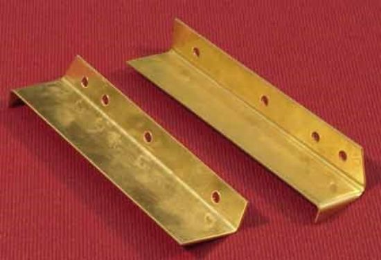 Picture of Brass Trim Plate (Pair) for 1407 (D)