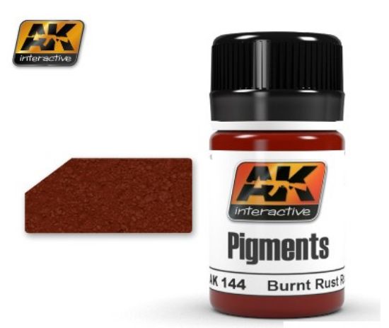 Picture of Burnt Rust Red Pigment 35ml Bottle