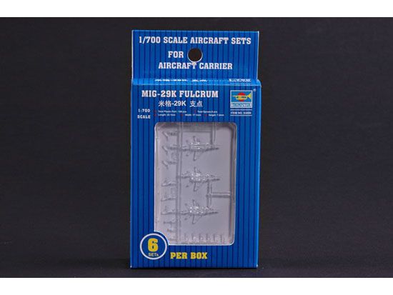 Picture of MiG-29K Fulcrum Aircraft Set, 1/700 by Trumpeter, Model Airplane