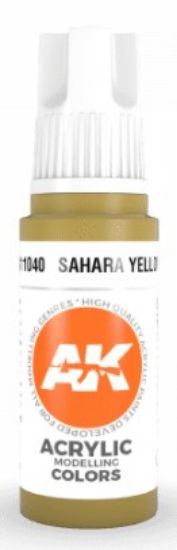 Picture of Sahara Yellow Acrylic Paint 17ml Bottle