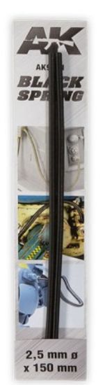 Picture of 2.5mm x 6" Black Spring (2)