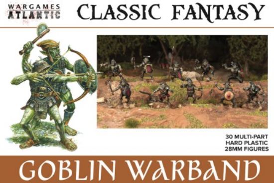 Picture of 28mm Classic Fantasy Goblin Warband (30)