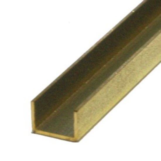 Picture of 3/16"x12" Brass Channel (1)