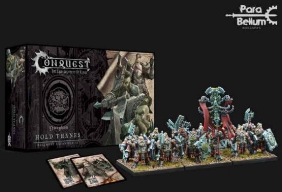 Picture of 38mm Conquest Dweghom: Hold Thanes Plastic Figure Kit (12 w/stands)
