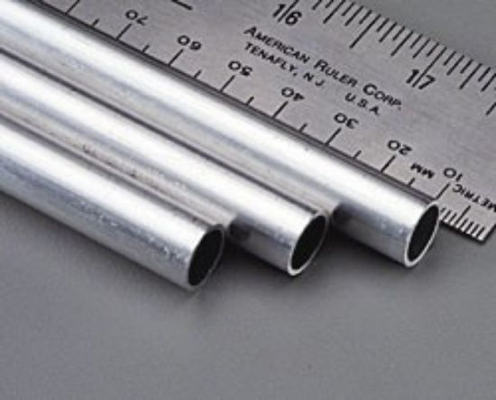 Picture of GRAINGER Approved Aluminum Tubes Tubing, round,0.367 in. Inside Dia.