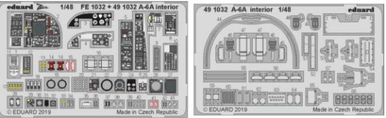 Picture of 1/48 Aircraft- A6A Interior for HBO (Painted)