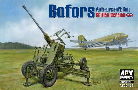 Picture of AFV Club 35187 Bofors 40mm AA British 1:35 Plastic Kit