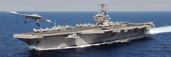 Picture of Italeri 5534 USS George HW Bush CVN-77